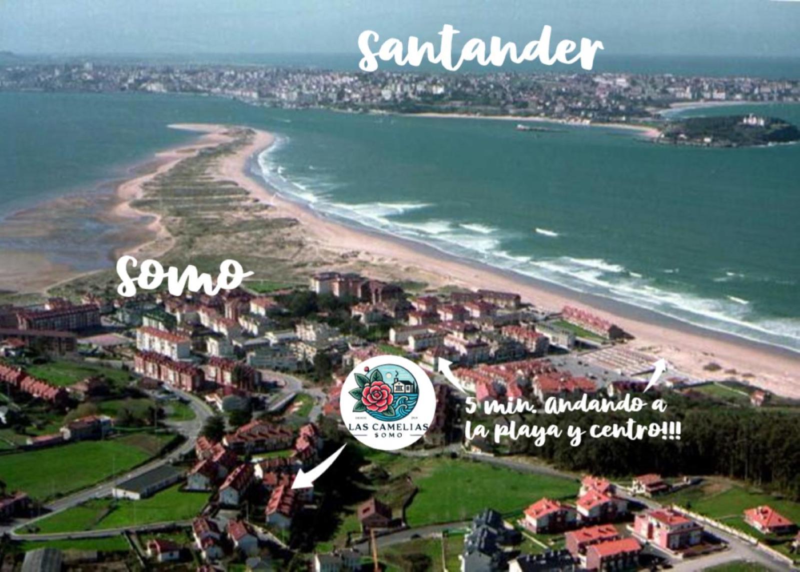 "Las Camelias Somo" Un Lugar Para Desconectar!! Vistas Al Mar!! 外观 照片